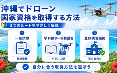 如何在冲绳考取无人机国家资格证书【2026年最新版】